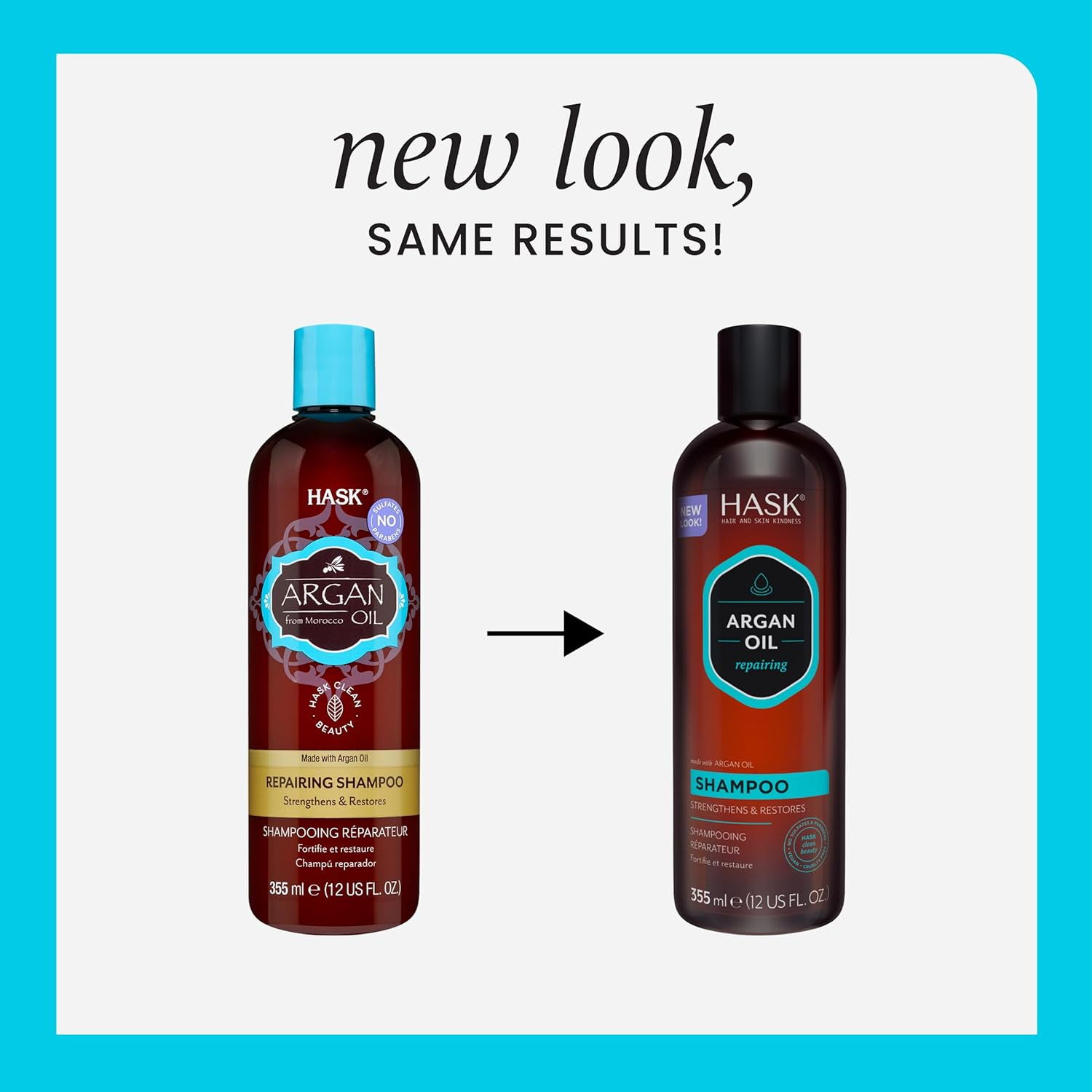 HASK Repairing Argan Oil Shampoo & Conditioner