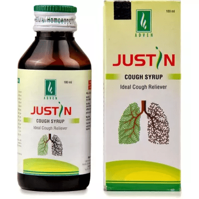 Adven Homeopathy Justin Cough Syrup