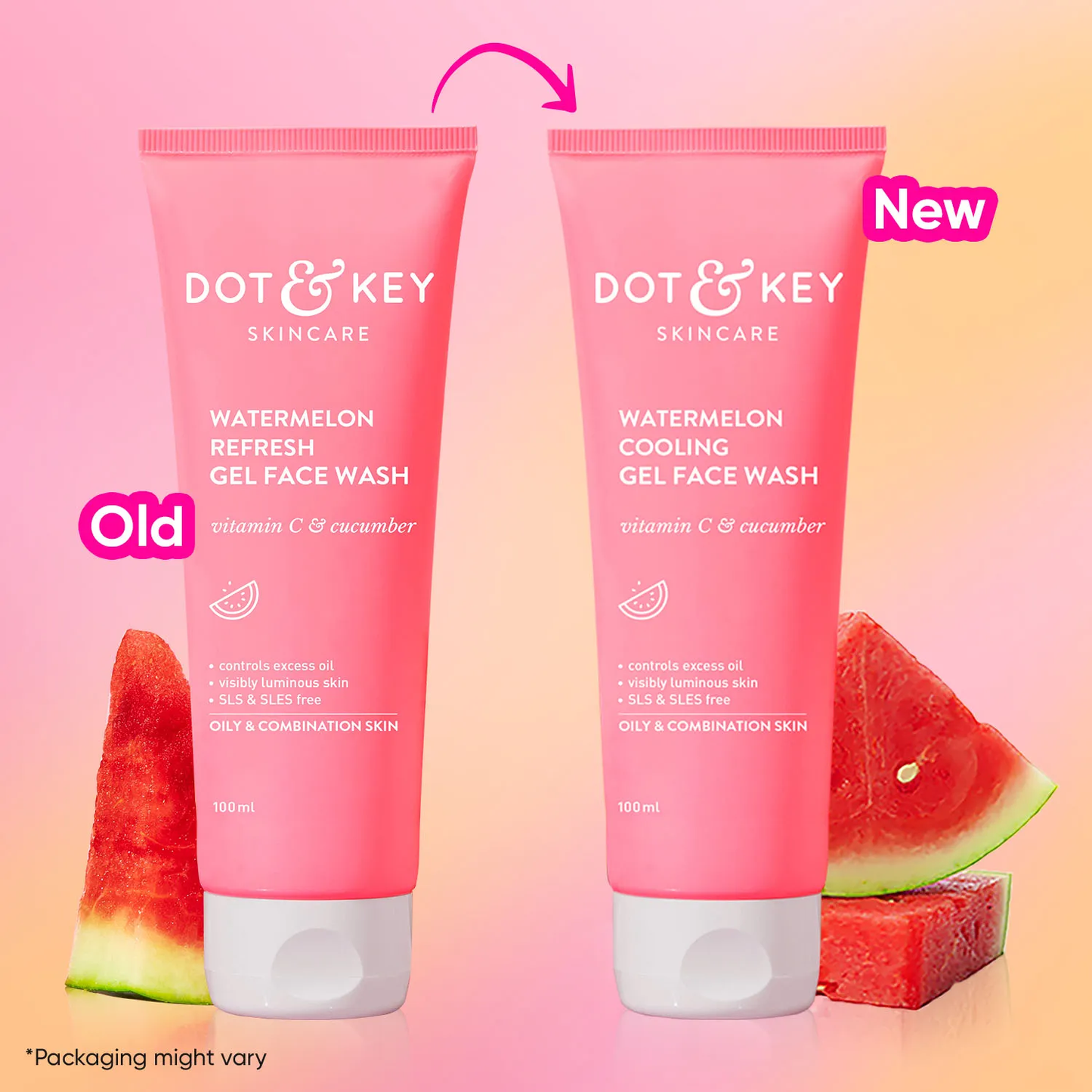 Dot & Key CSMS (Cleanser, Serum, Moisturizer, Sunscreen) Watermelon Essentials Combo