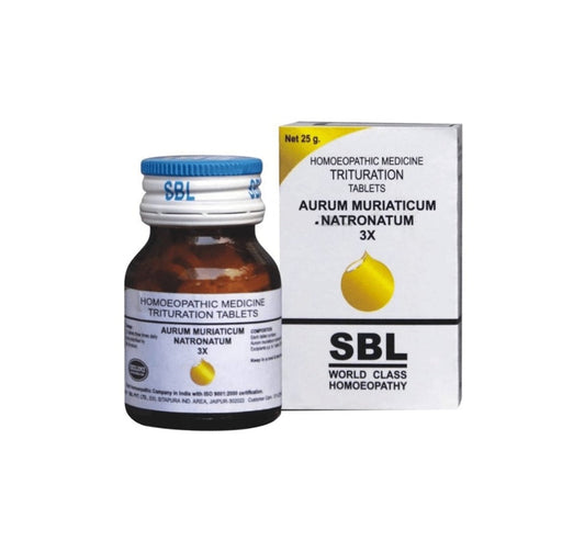Buy SBL Homeopathy Aurum Muriaticum Natronatum Trituration Tablet from DrMediCart, Ship from India to USA