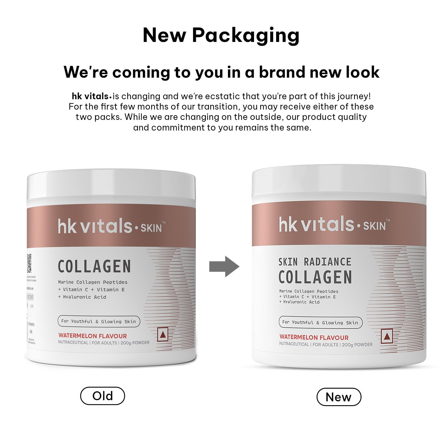HK Vitals Skin Radiance Collagen Powder - Watermelon
