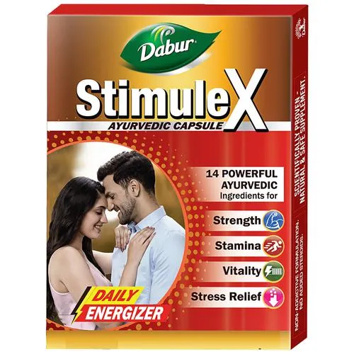Buy Dabur Stimulex - 12 Capsules from DrMediCart, Ship from India to USA