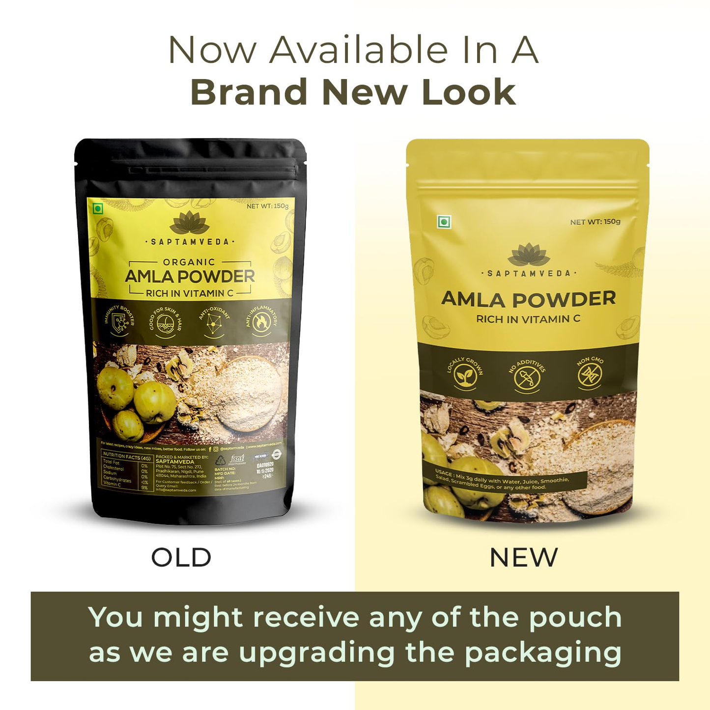 Saptamveda Organic Amla Powder