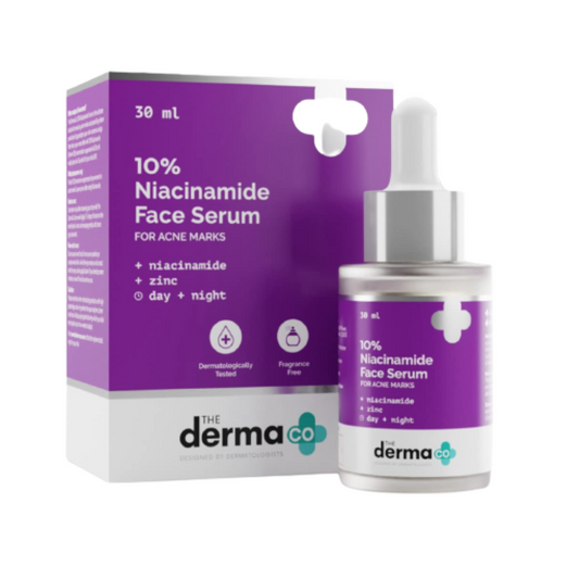 Buy The Derma Co 10% Niacinamide Face Serum For Acne Marks from DrMediCart, Ship from India to USA