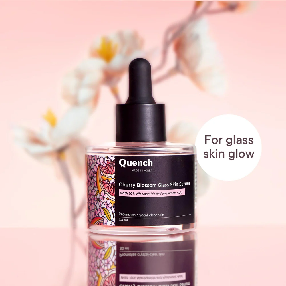 Quench Glass Skin Serum With Cherry Blossom Radiance