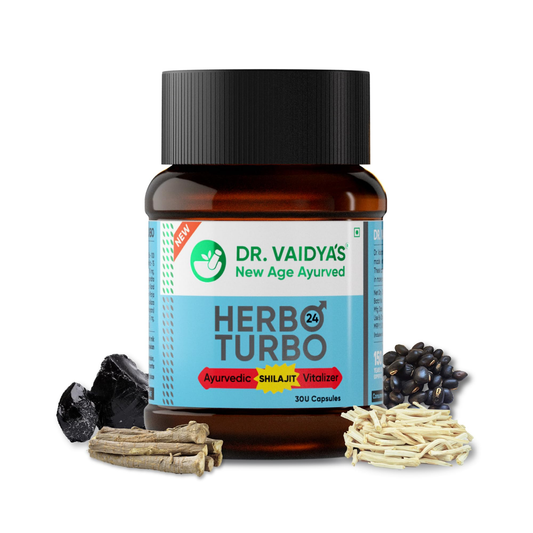 Dr. Vaidya's Herbo 24 Turbo Capsules For Men