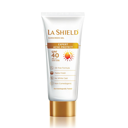 La Shield SPF 40+ and Pa+++ Sunscreen Gel