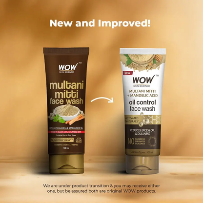 Wow Skin Science Purifying Multani Mitti Face Wash