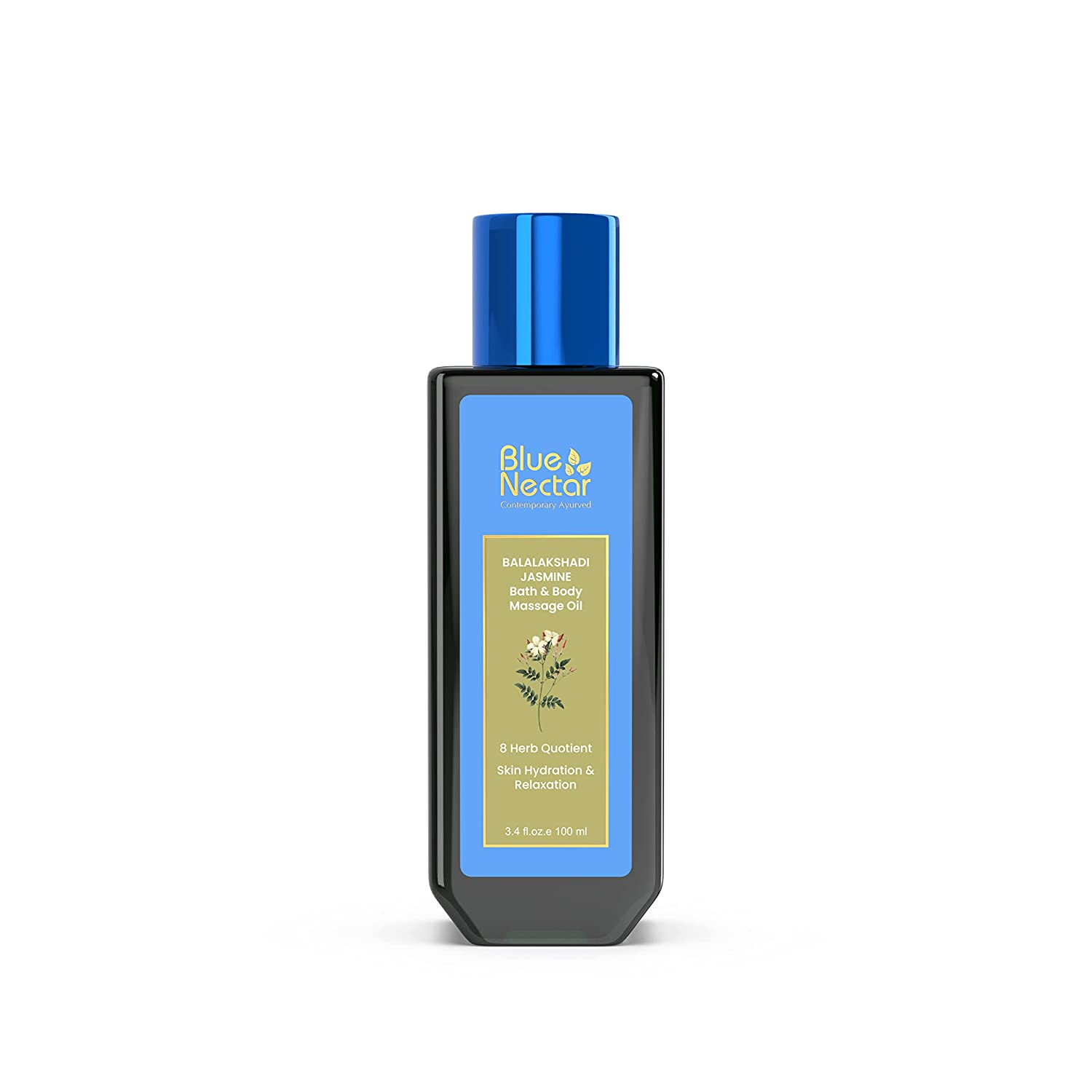 Blue Nectar Balalakshadi Jasmine Bath & Body Massage Oil