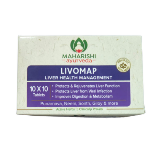 maharishi ayurveda livomap hepato protective tablets