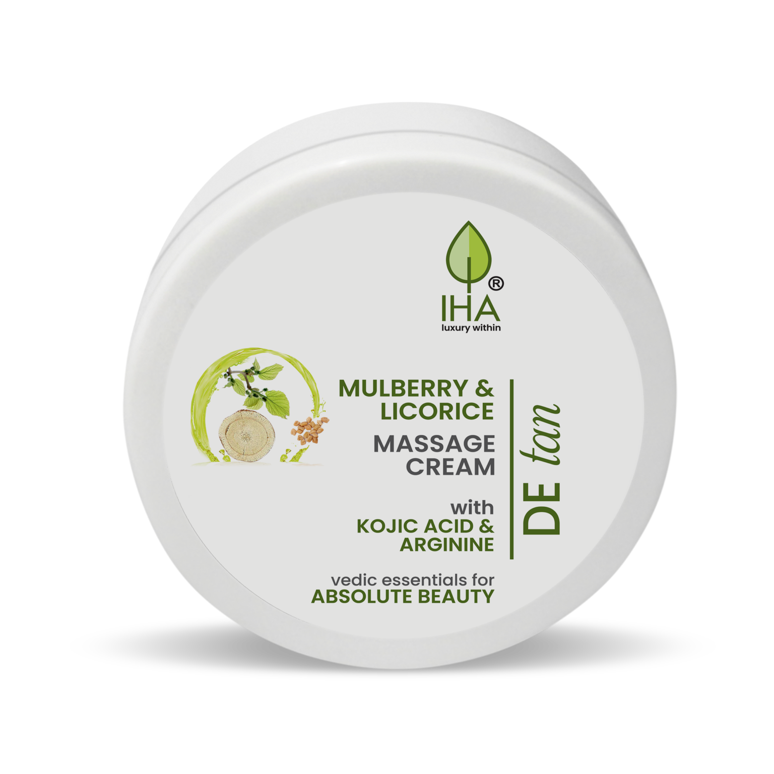Iha Anti Tan Massage Cream with Mulberry & Licorice