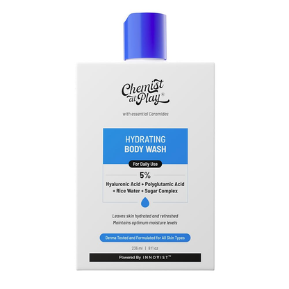 Chemist At Play Hydrating Body Wash with Hyaluronic Acid & Coconut Oil for Intense Hydration