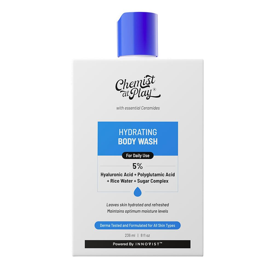 Chemist At Play Hydrating Body Wash with Hyaluronic Acid & Coconut Oil for Intense Hydration