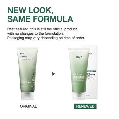 Anua Heartlef Quercetinol Pore Deep Cleansing Foam - Korean Skincare