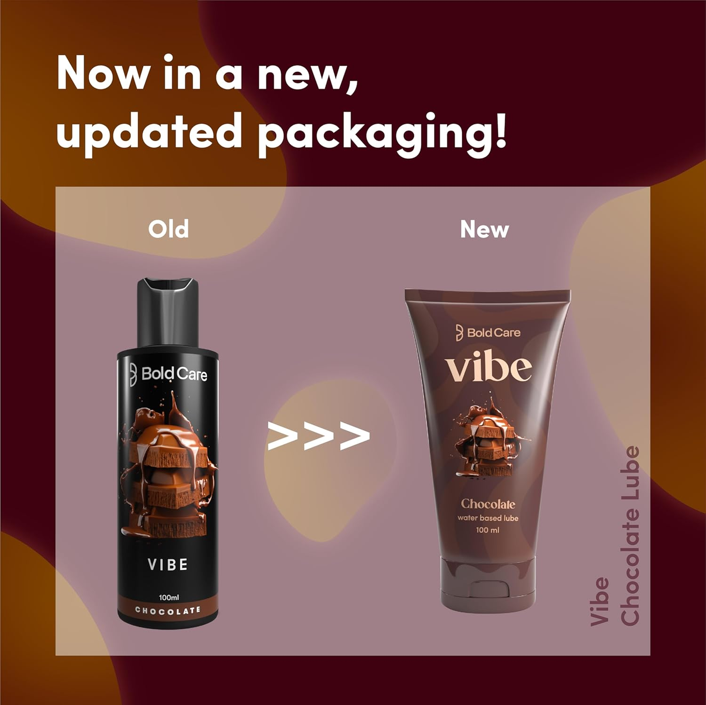 Bold Care Vibe Chocolate Flavor Massage Gel