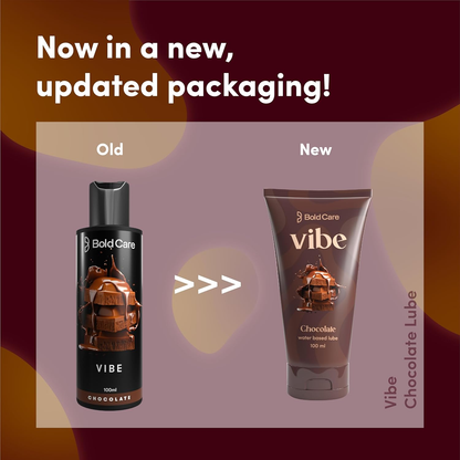 Bold Care Vibe Chocolate Flavor Massage Gel