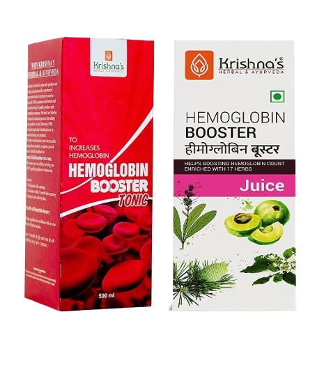 Krishna's Herbal & Ayurveda Hemoglobin Booster Tonic