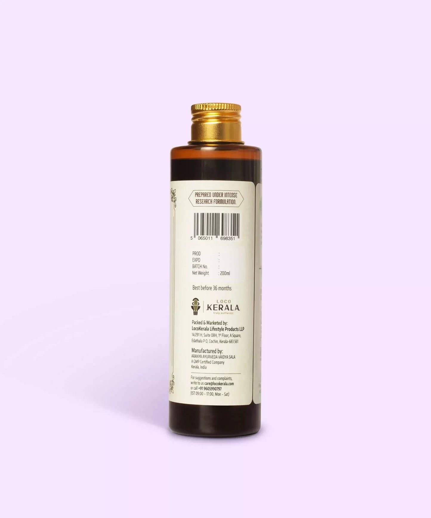 LocoKerala Fairlox Advanced Hair Oil – Ayurvedic Elixir for Strong & Vibrant Hair
