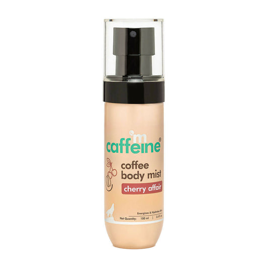 Buy mCaffeine Cherry Affair Energizing Coffee Body Mist from DrMediCart, Ship from India to USA