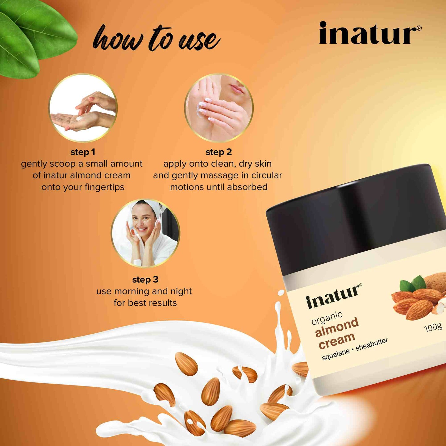 Inatur Almond Cream