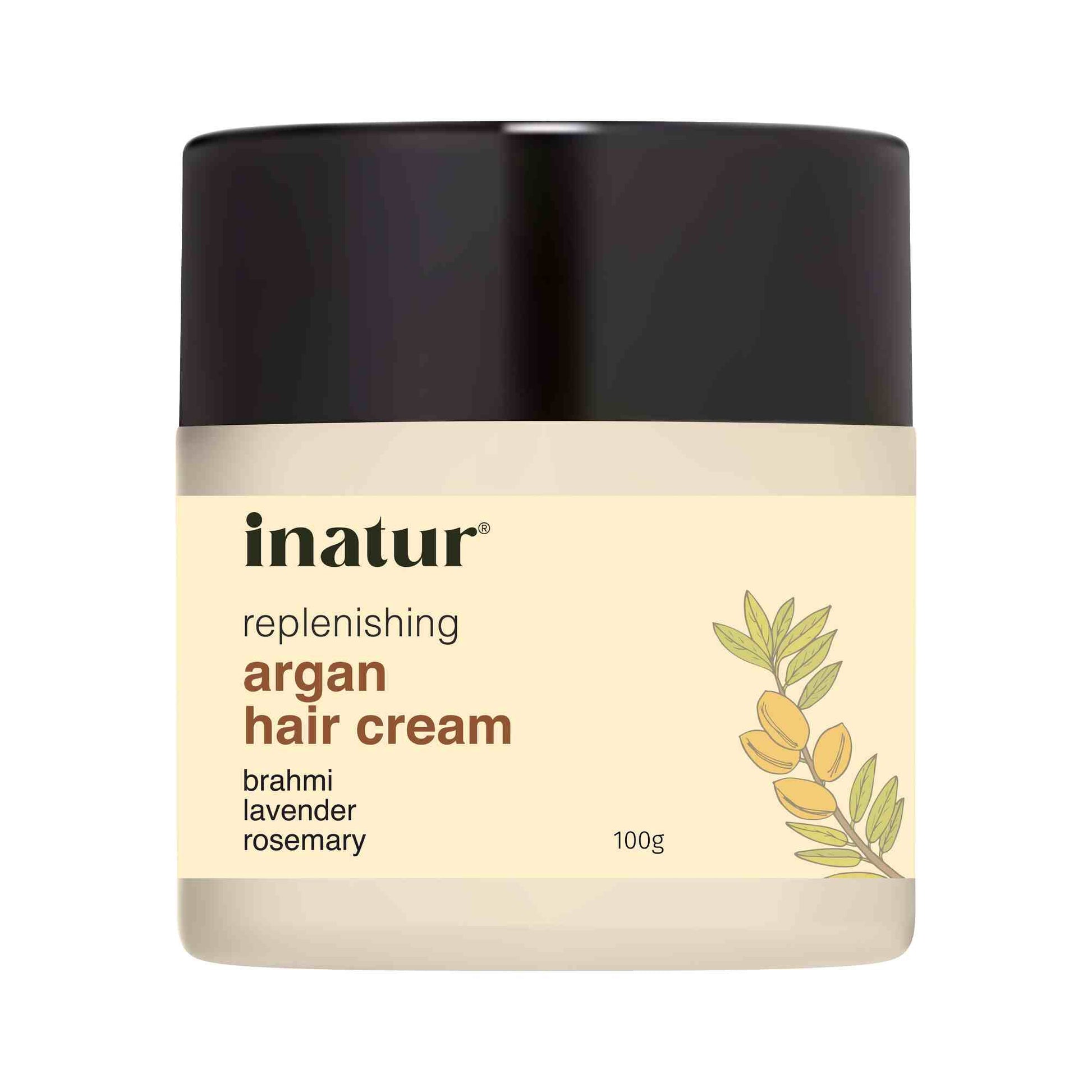 Inatur Moroccan Argan Oil Hair Cream