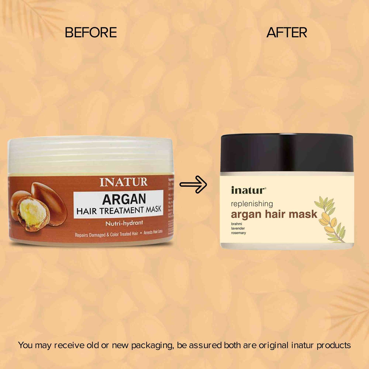 Inatur Argan Hair Treatment Mask