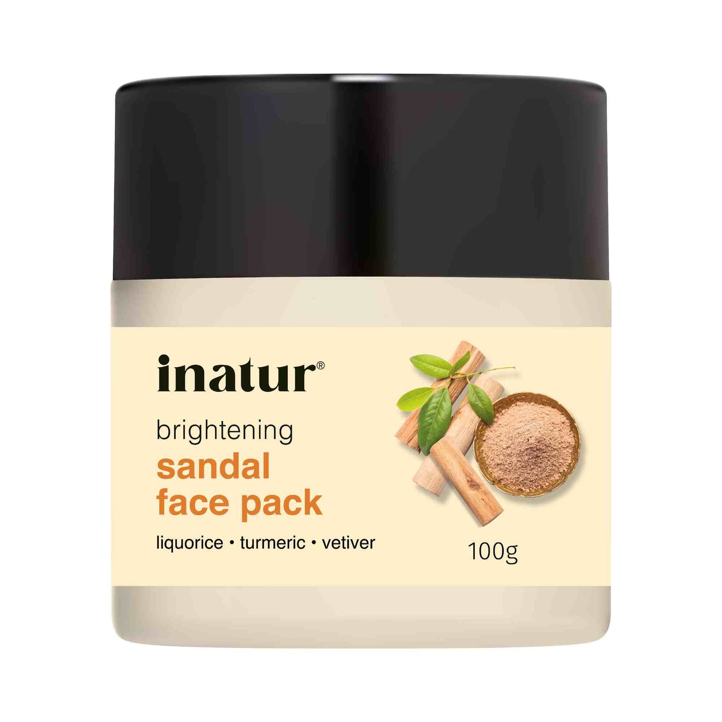 Inatur Sandal Face Pack