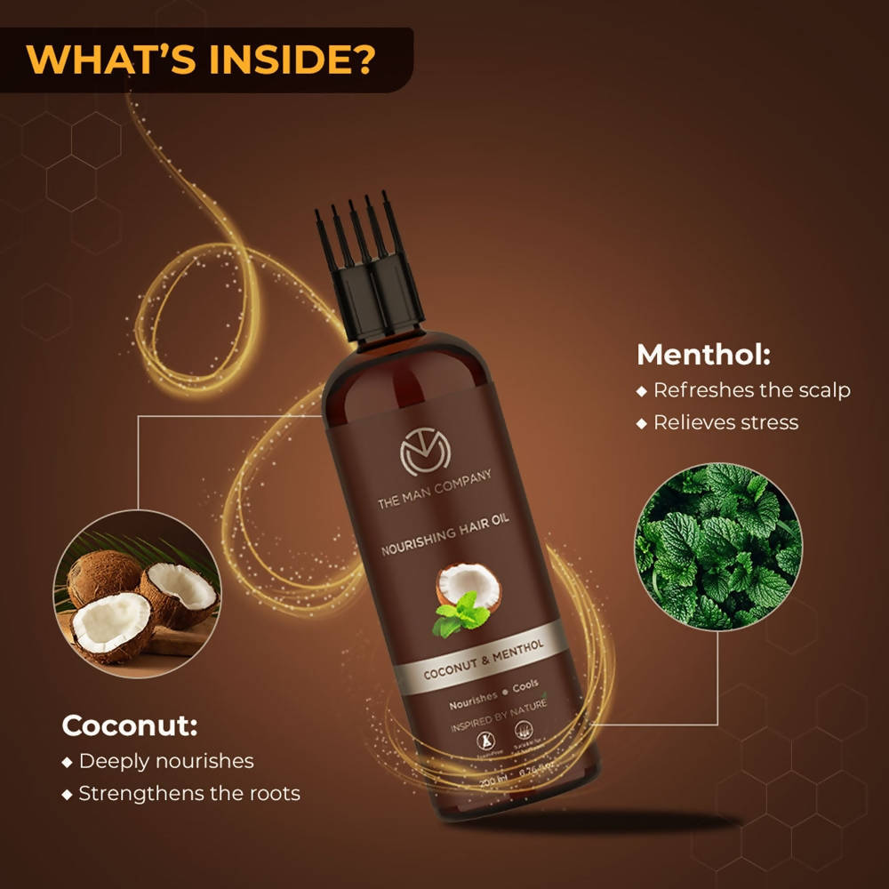 The Man Company Nourishing Hair Oil - Drmedicart