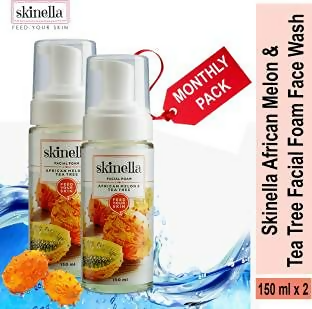 Skinella Facial Foam with African Melon & Tea Tree