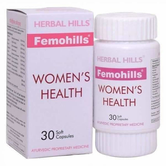 Buy Herbal Hills Ayurveda Femohills Capsules from DrMediCart, Ship from India to USA