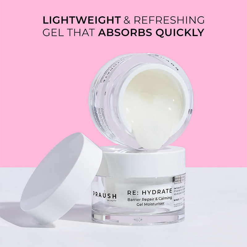 Praush Beauty RE: Hydrate Barrier Repair & Calming Gel Moisturiser