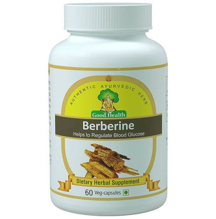 Sushrut Ayurved Good Health Berberine Veg Capsules