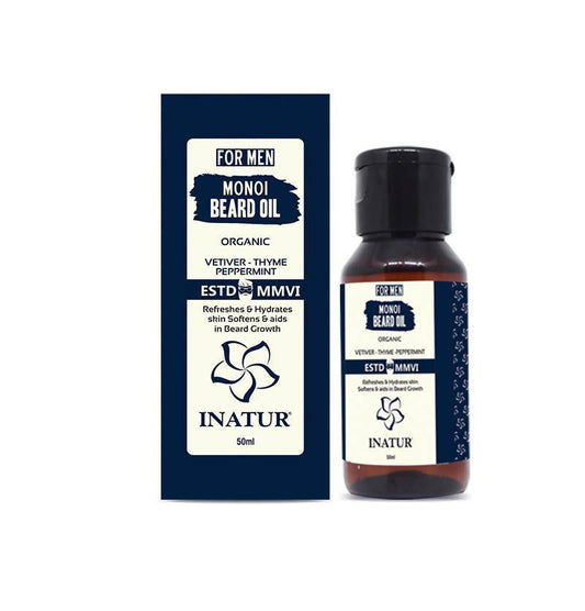Buy Inatur Monoi Beard Oil For Men from DrMediCart, Ship from India to USA