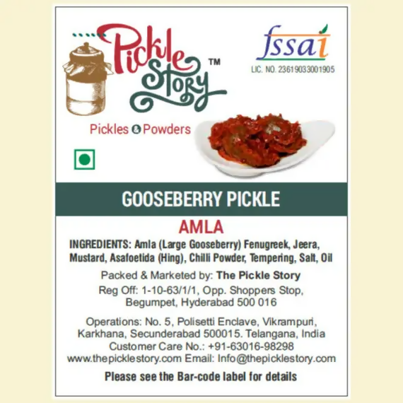 The Pickle Story Amla & Gooseberry Pickle