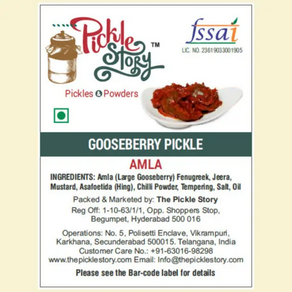 The Pickle Story Amla & Gooseberry Pickle