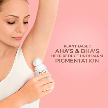 Just Herbs Under Arm Roll On For Women Floral Fiesta Long Lasting and Refreshing Women Deodorant
