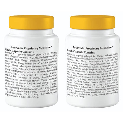 Gunatit Herbal Combo Of Genswell + Gunabit Capsules