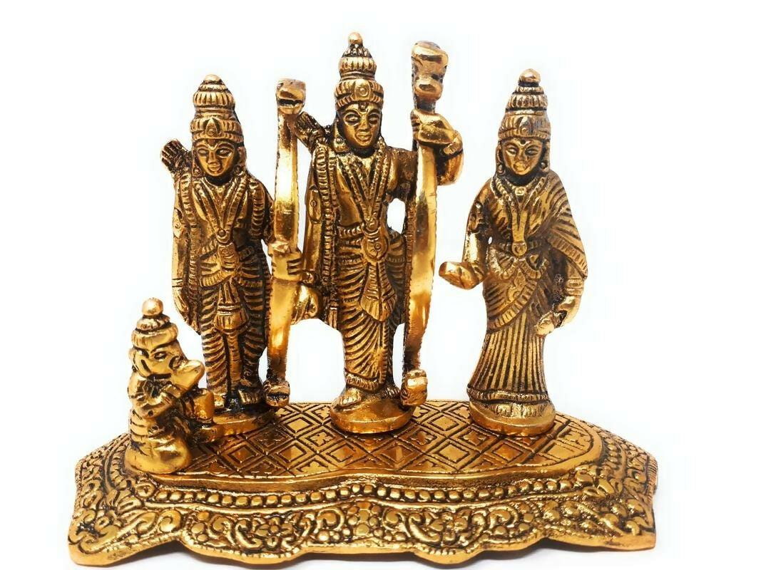 Buy Giftnagri Lord Ram Darbar Idol Metal Showpiece Hindu Religious Idols