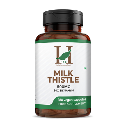 Buy H&C Herbal Milk Thistle Veg Capsules from DrMediCart, Ship from India to USA