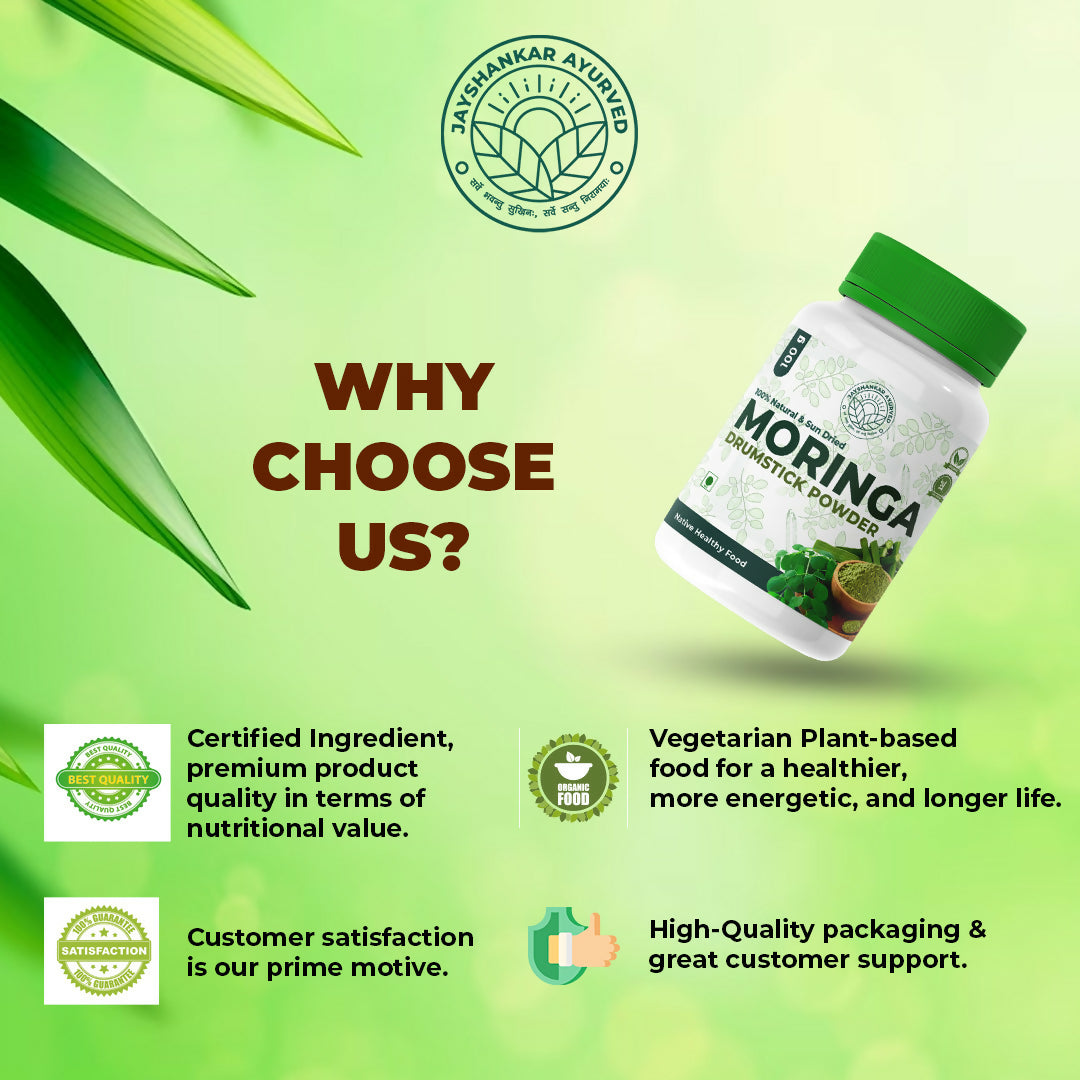Jayshankar Ayurved Moringa Drumstick Powder