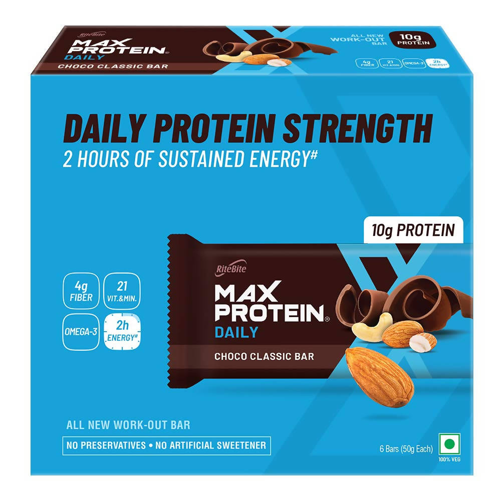 RiteBite Max Protein Daily Choco Classic Bar