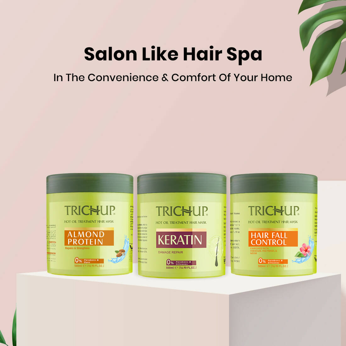 Vasu Healthcare Trichup Almond Protein Hair Mask - Drmedicart