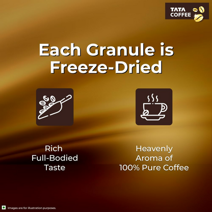 Tata Coffee Gold Original Instant & Pure Coffee Jar