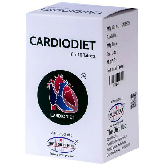 The Diet Hub Cardiodiet Tablets