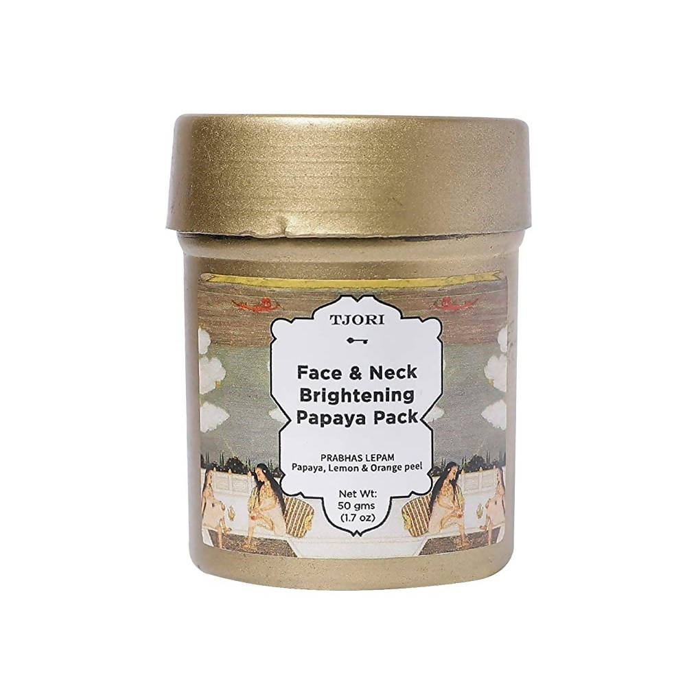 Tjori Face & Neck Brightening Papaya Pack - Drmedicart
