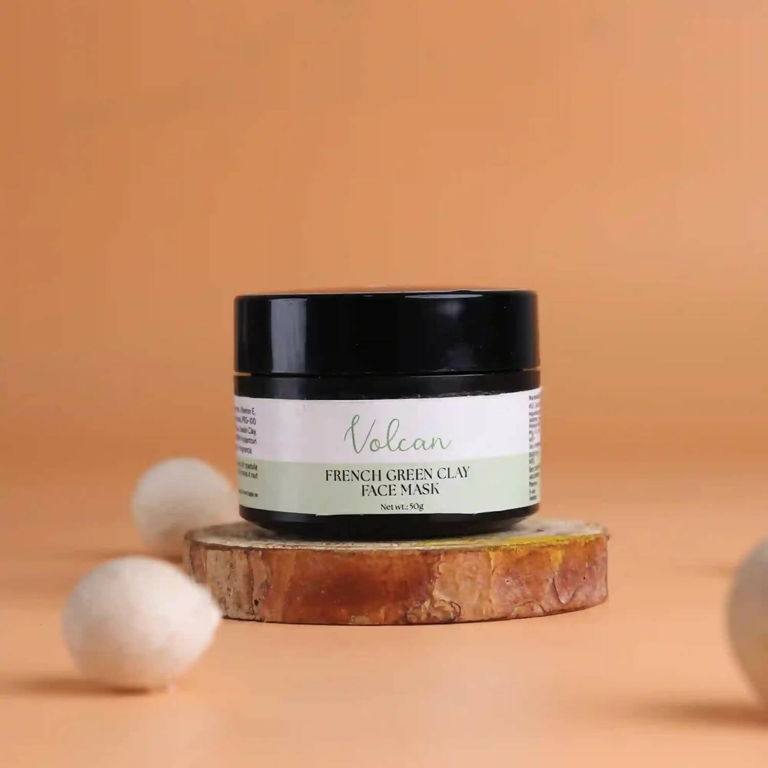 The Wellness Shop Volcan French Green Clay Face Mask - Drmedicart