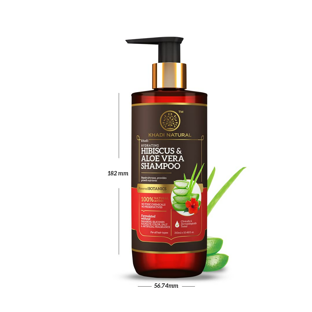 Khadi Natural Hibiscus & Aloevera Shampoo
