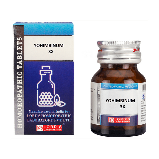 Buy Lord's Homeopathy Yohimbinum Trituration Tablets from DrMediCart, Ship from India to USA