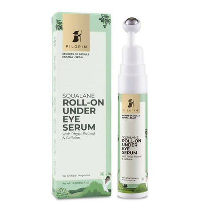 Buy Pilgrim Squalane Roll-On Under Eye Cream Serum from DrMediCart, Ship from India to USA