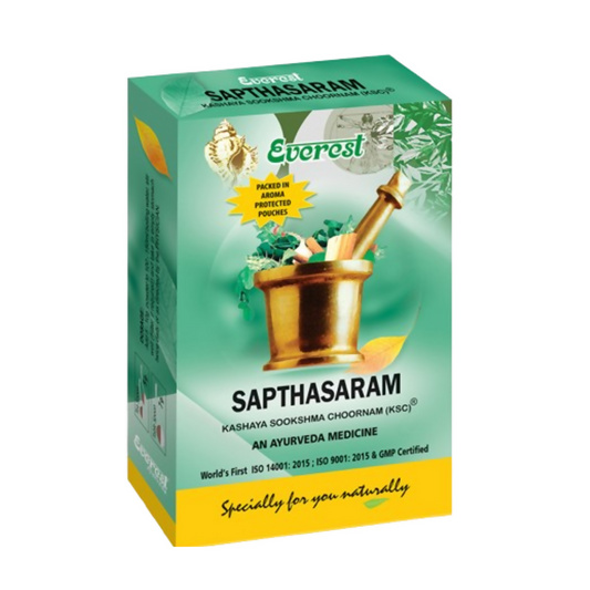 Everest Ayurveda Sapthasaram Kashaya Sookshma Choornams